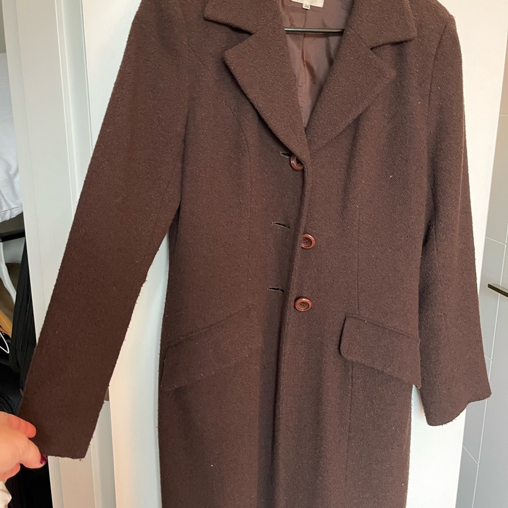 Vintage women’s wool-blend coat